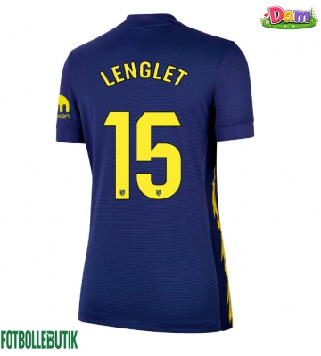 Atletico Madrid Clement Lenglet #15 Bortatröja Kvinnor 2025-26 Kortärmad